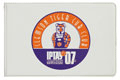 Custom Imprint White Vinyl Autograph Book