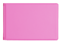 Blank Pink Vinyl Autograph Book