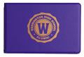 Purple Vinyl Custom Imprint Autograph Book