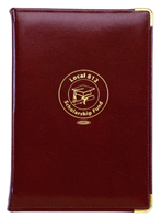 Padded Vinyl Zippered Binder